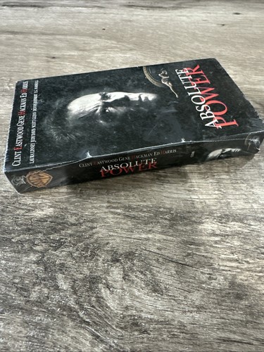 Absolute Power (VHS, 1997) Clint Eastwood Gene Hackman NEW SEALED - 第 5/6 張圖片