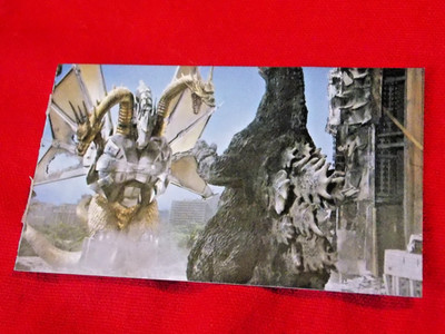 90's Vintage TOHO Japanese Godzilla vs Mecha King Ghidorah Card #99 Japan   UK