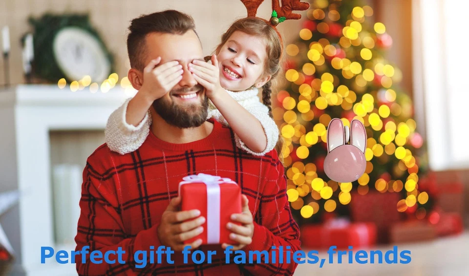 Wireless Mouse Bluetooth Cute Bunny Shape Small Quiet USB Optical Silent Funn... - Image 2 of 4