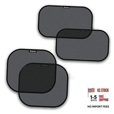 Car Sun Shades for Side and Rear Window - 4 Pack - Sunshade Protector