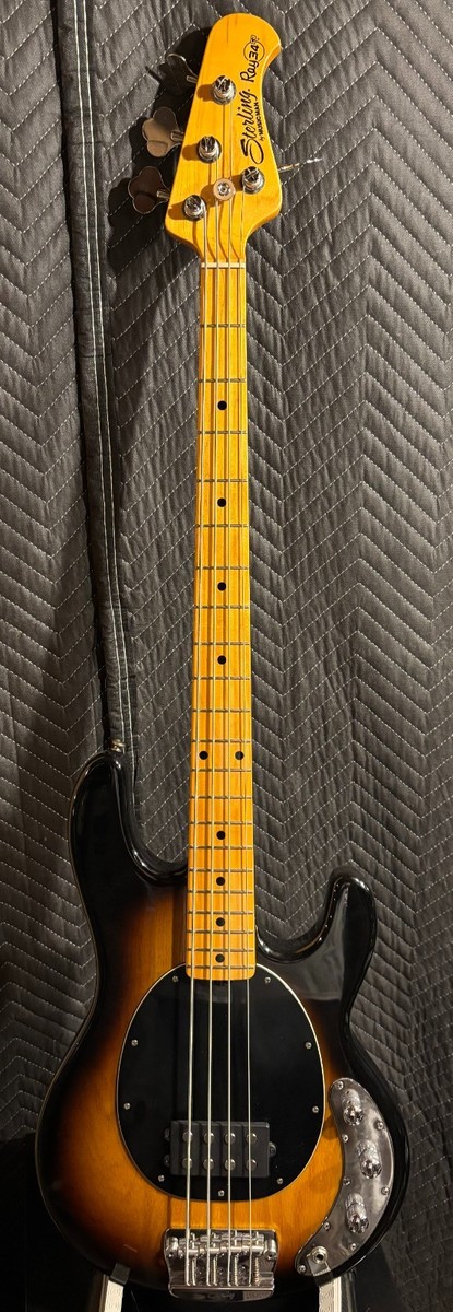 Music Man Sterling Ray34CA Bass Sunburst Mint Rare Maple Neck 2011