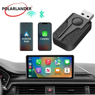 Wireless Plug Play Android Auto Adapter Auto Connection for Factory Car Stereo