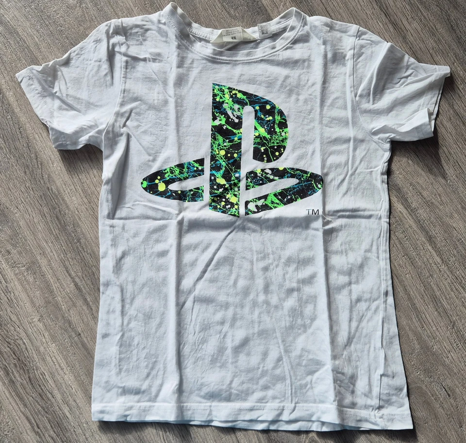 H&M T-Shirt Gr. 146/ 152 weiß