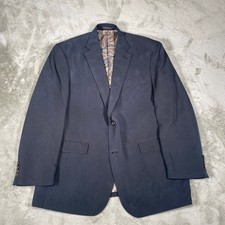 Lauren Ralph Lauren Blazer Mens 42R Sport Coat Paisley Lined Summer Blend Modal