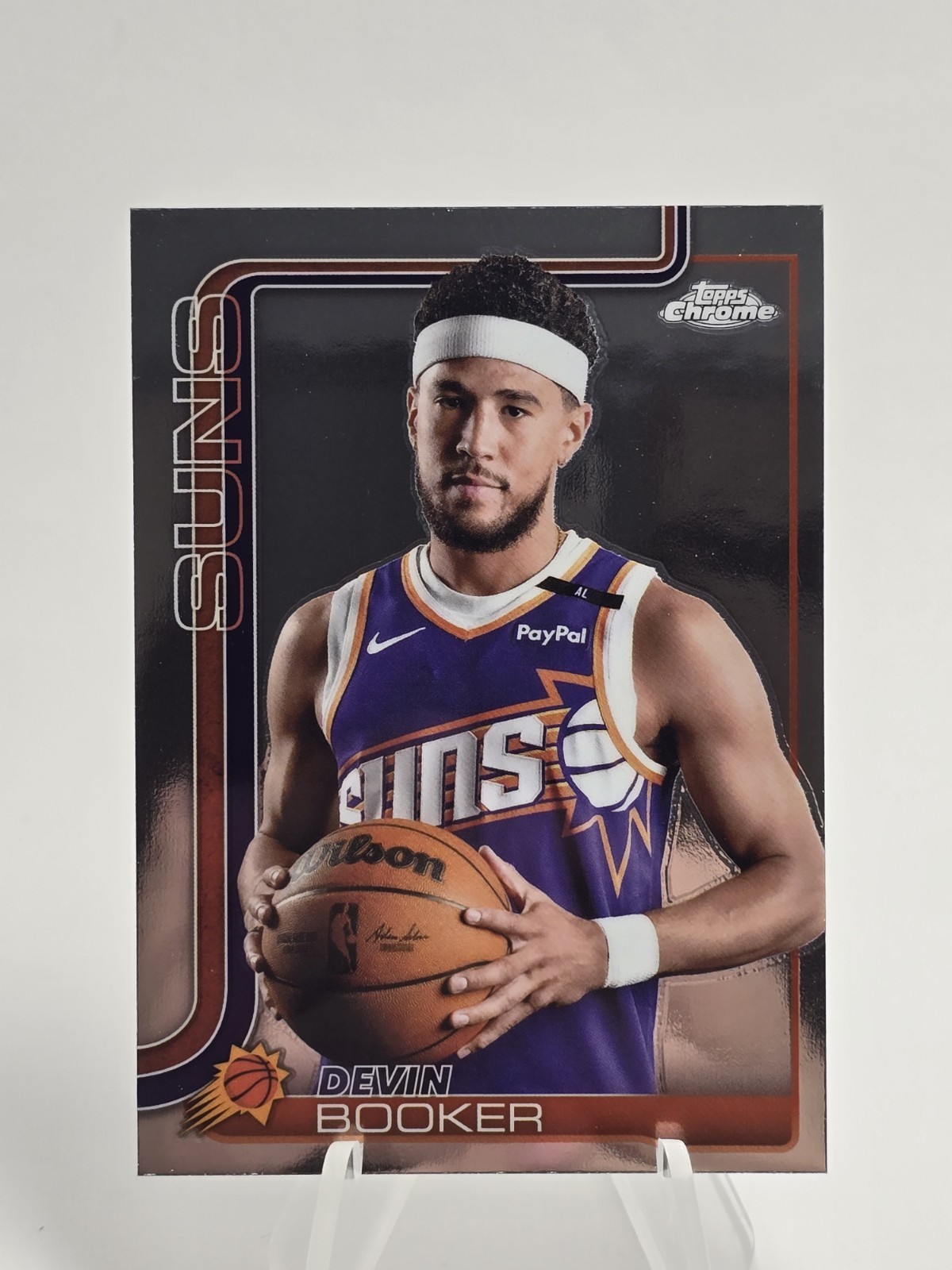 2025 Topps Chrome Devin Booker Image Variation SSP #195