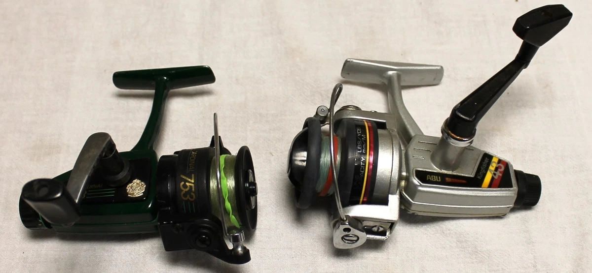 Abu Garcia Cardinal 753 Indiana Vintage Spinning Fishing Reels for
