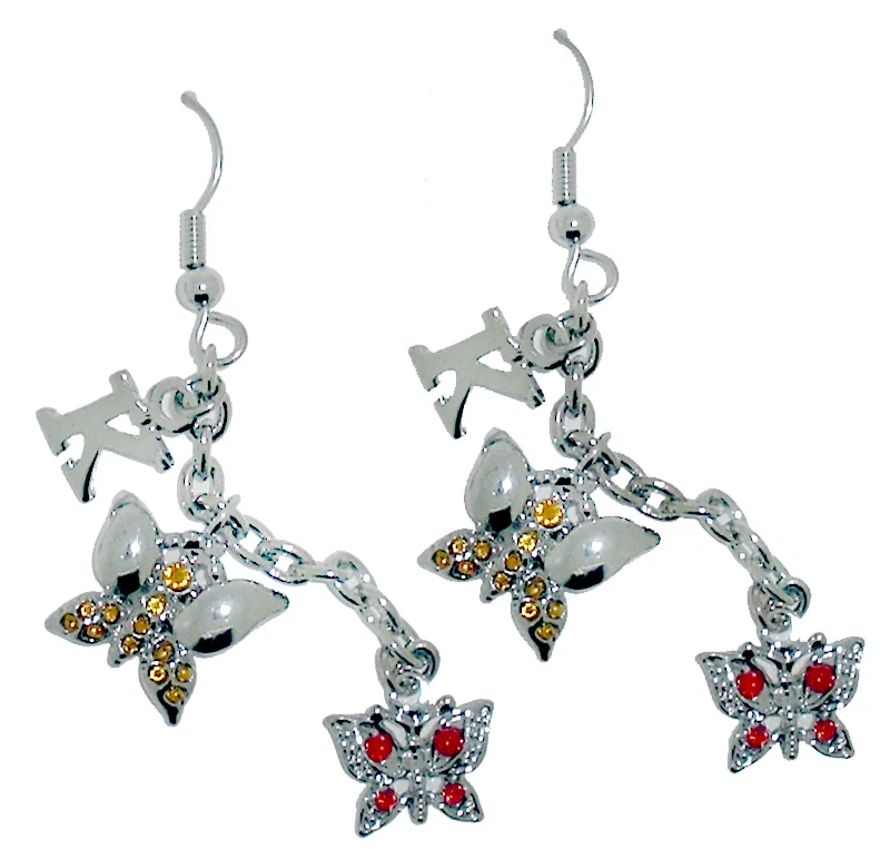 2 Paia Orecchini A Farfalla Lunghi – Gioielli Femminili, Design Realistico, Per Matrimonio E Uso Quotidiano - 5
