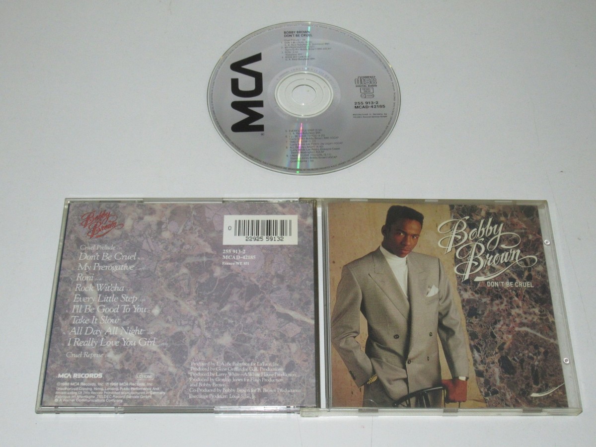 BOBBY BROWN/DON'T BE CRUEL(MCA 255 913-2) CD ALBUM | eBay