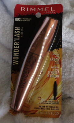 New Rimmel Wonder' Lash Mascara 003 Extreme Black 0.37fl oz/11ml