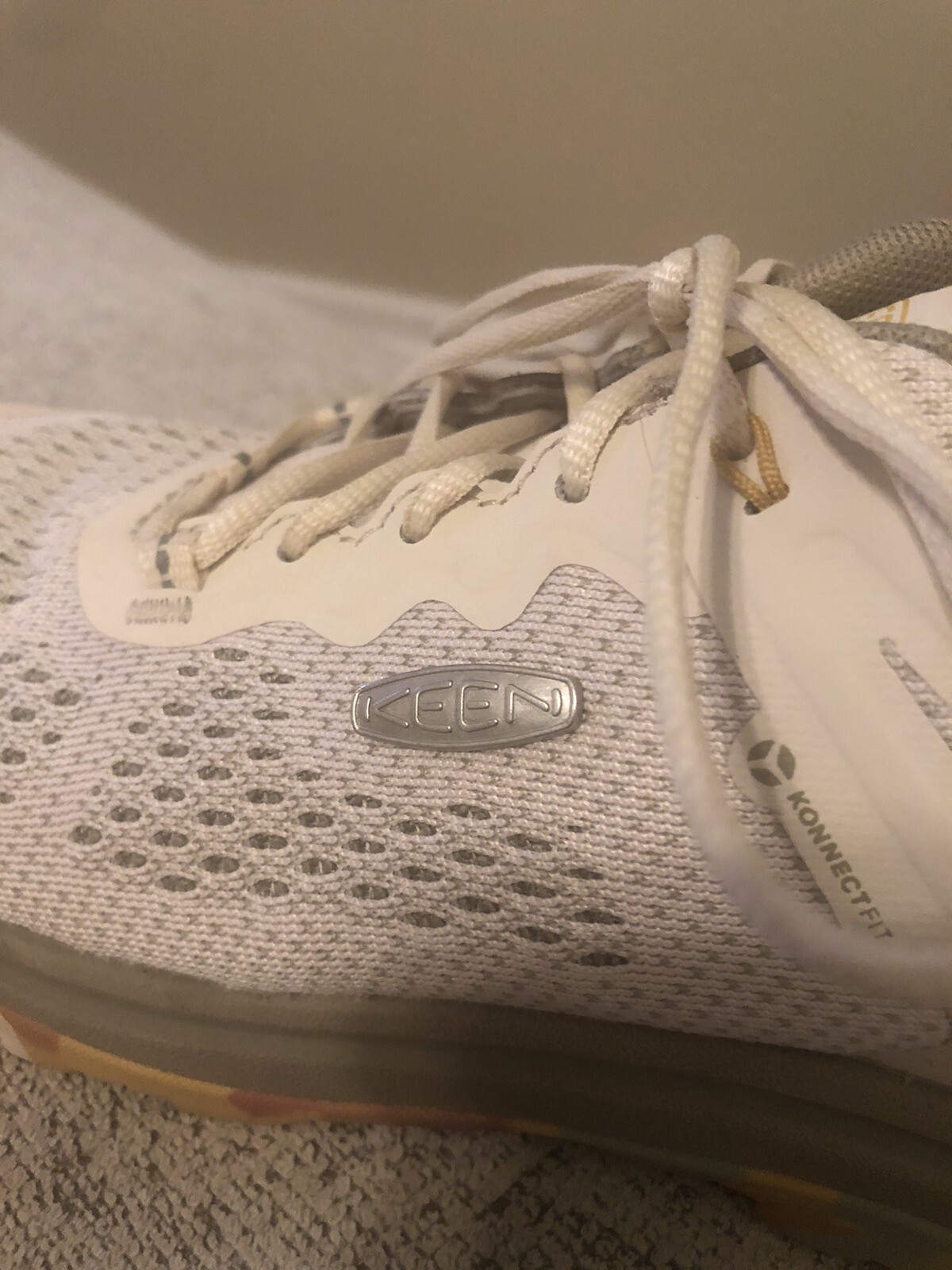 Scarpe Keen Terradora Vent II donna 7 5 mattoni polvere betulla basse escursionismo usate in ottime condizioni