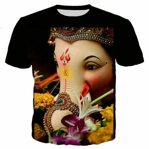 Lord Shiva Harajuku Casual Women Men T-Shirt 3D Print Short Sleeve Tee Tops - Bild 13 von 16