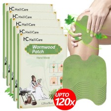Knee Wormwood Pain Relief Patches Herbal Pads Warming Plaster Joint Sticker AU