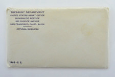 1965 Special Mint Set SMS Includes 40% Silver Kennedy Half and OGP