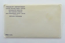 1965 Special Mint Set SMS Includes 40% Silver Kennedy Half and OGP