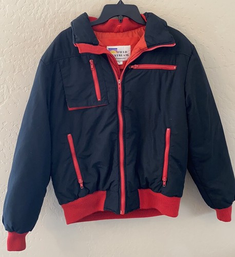 Mens Large Bomber jacket Vintage Rare 