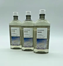Bath & Body Works Aromatherapy Body Wash Bath Calming Skies Lavender Peppermint