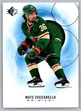 2020 SP Hockey Blue Foil Parallel #67 Mats Zuccarello Minnesota Wild