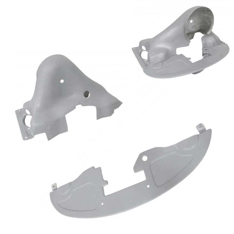 Porsche Style Fan Shroud Fits 240mm Fan VW Beetle Bus Thing Type 1 Dual Port - Image 2 of 4