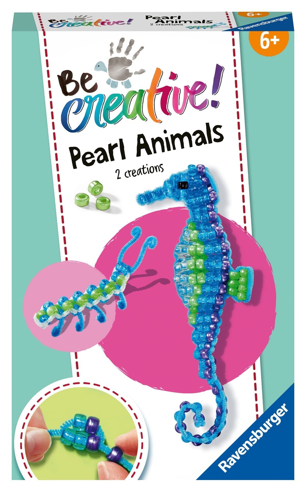 Gadget - Ravensburger: Be Creative Mini - Perline Cavalluccio Marino - Ravensbur