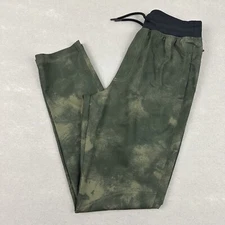 Under Armour Pants Men Small Green Camo Sportstyle Elite Tapered Pockets Logo S