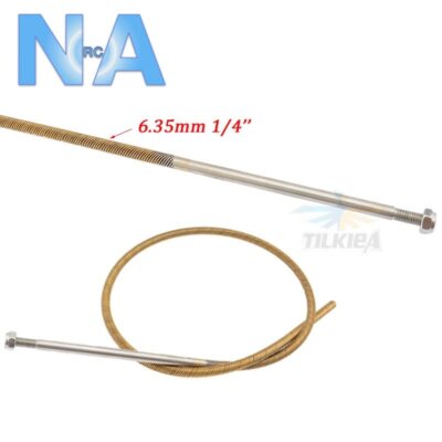 RC Boot Flexwelle 6,35mm 1/4'' geschweißter Stummel LH RH links rechts Benzin Gas Stinger