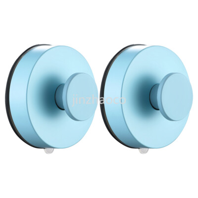 2X Suction Cup Hooks Powerful Robe Hat Hook Wall Holder Vacuum Shower Kitchen