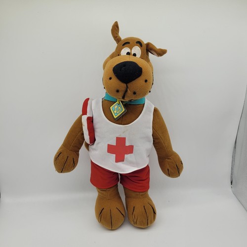 Vintage Scooby Doo Hanna Barbera Toy Factory Lifeguard Toy Plush HTF - Picture 4 of 7