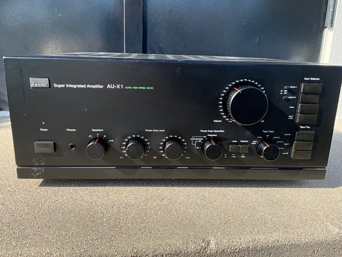 【coacoa】Sansui AU-X1 Sansui AU-X1 Master Integrated Amplifier 160W Maintained