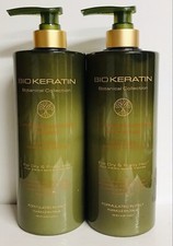 Bio Keratin  Anti-Frizz Smoothing Shampoo  Conditioner 33.8 fl oz for Dry Hair