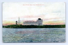 Naval Prison Navy Yard Portsmouth New Hampshire Divided Back Postcard Unposted