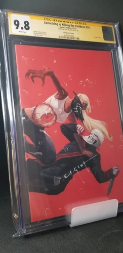 Something Is Killing the Children #34 FOC CGC 9.8 Signed EM Gist