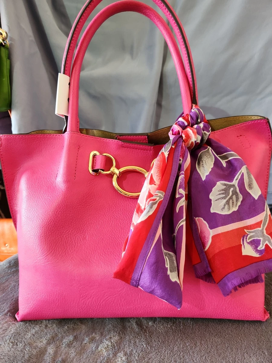 Pink top brand purse