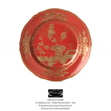 Richard Ginori Oriente Italiano RUBRUM- Piatto frutta/dessert cm 21 -Rivenditore