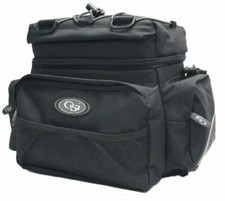 OSI Black Motorcycle Tail Pack and Cooler 15.5 Liter Capacity Dual Mount Options