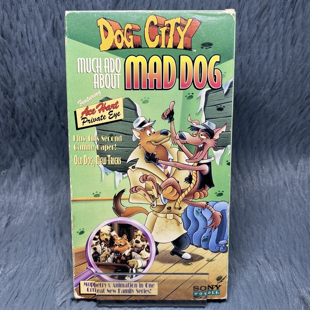 Dog City: Much Ado About Mad Dog - VHS Tape JimHenson