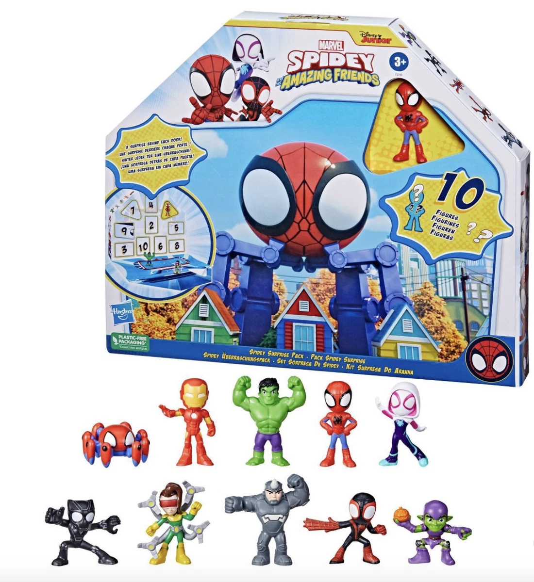 Marvel Spidey and his Amazing Friends Spidey Surprise - 10pk Toy