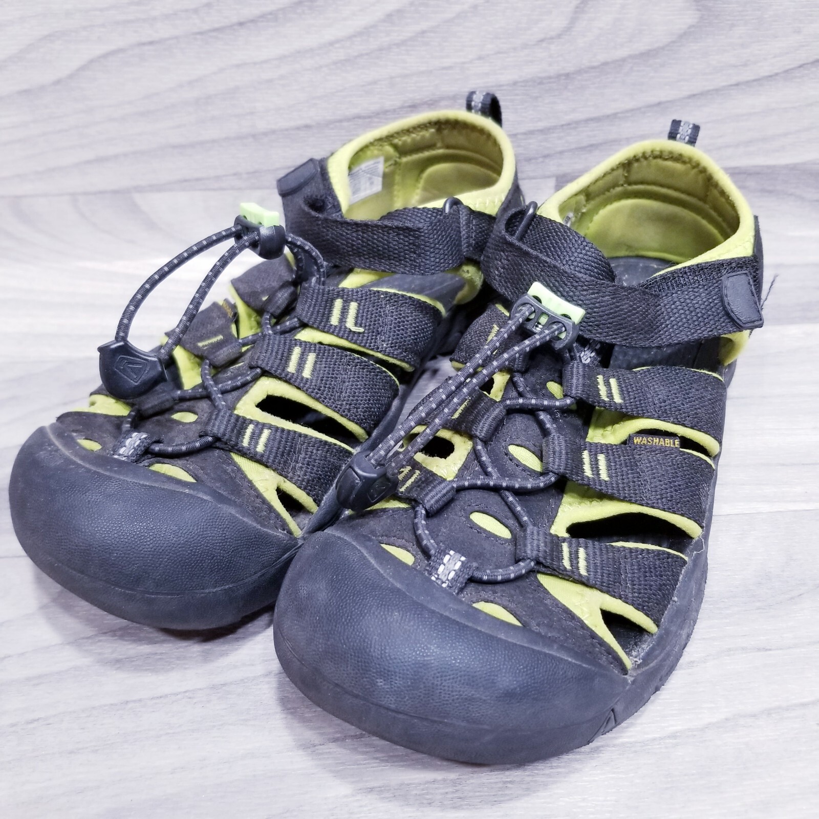 Scarpe sandali Keen Newport uomo 4 donna 5 5 neri lime