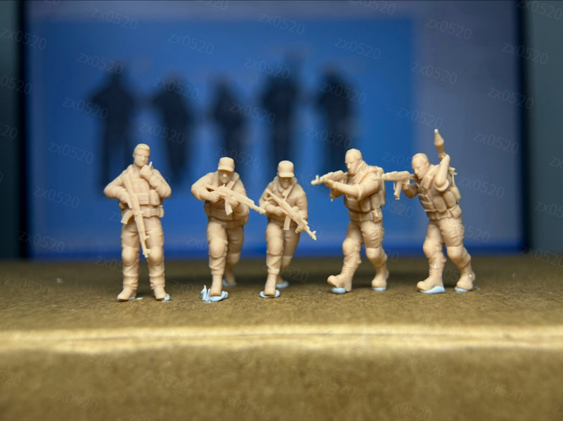 3D printed 5Pcs 1/72 Modern Iraq 