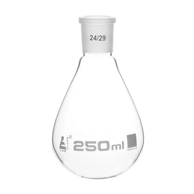 Evaporating Flask with Joint, 250ml - 24/29 Socket Size - Eisco Labs