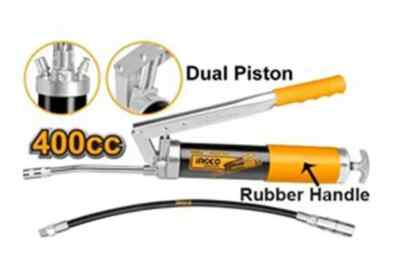 Pistola Per Grasso Professionale 400cc Con Tubo Da 27 Pollici - Impugnatura A Pistola Per Lubrificazione Pesante