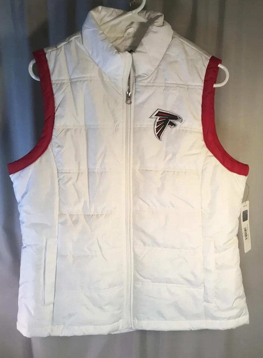 Atlanta Falcons NFL Puffer Vest Pockets Team Logo Womens XL T15 eBay