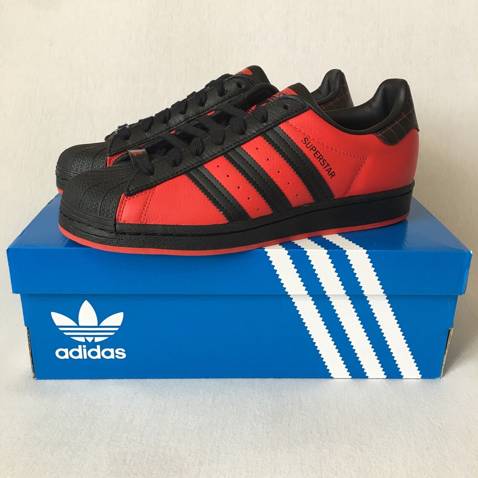 Adidas Marvel X PlayStation Superstar J Spider-Man Miles Morales Sz   GVJ7129 194821814646 | eBay