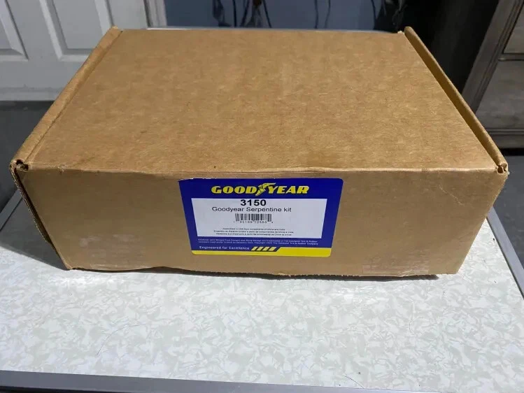 Kit de componentes de transmisión por correa serpentina Goodyear de repuesto 3150 Foto 2 de 3