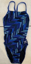Speedo Women  s Competition Endurance Strappy One Piece BLUE Size 26