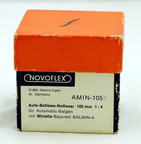 Novoflex Noflexar 1:4 / 105mm Minolta MD MINT AND BOXED. - Bild 8 von 8