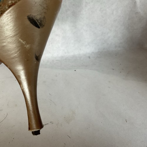 Vintage De Liso Debs by Palter Deliso Aria pumps multicolor embroidery 6.5 AAAA - Picture 9 of 15