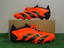 Sz 8 Men/9 Women - Adidas Predator Accuracy.1 FG Orange Black Soccer Cleats NEW