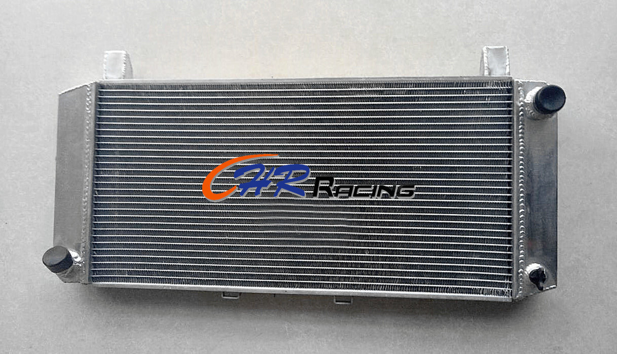 Aluminum Radiator+Fans for 1980-1987 Lotus Esprit S3 All Models 2.2L Manual MT