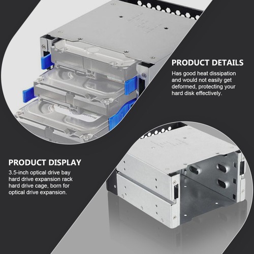 Hard Drive Cage Hard Drive Mounting Bracket Hard Drive Accessories - Afbeelding 3 van 12