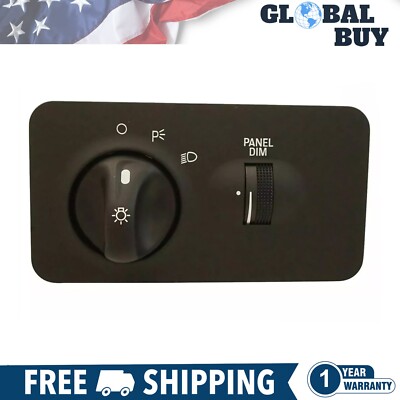 New Headlight Lamp Switch Assembly For 1999-05 Ford F250 F450 F650 F800 BSS00719